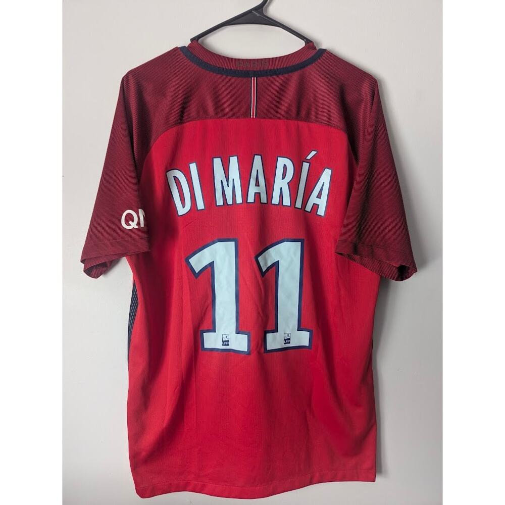 PSG Di María 2016/17 Away Jersey Men’s Large Nike Shirt